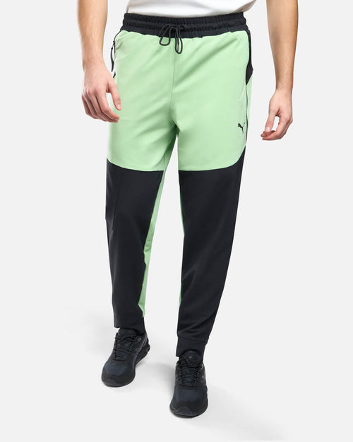 Puma Woven Pants - Black/Green - Footkorner