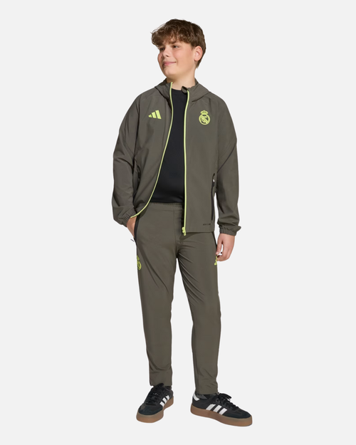 Pantalon Real Madrid Tiro 25 Competition Vis Tech Junior - Vert - Footkorner