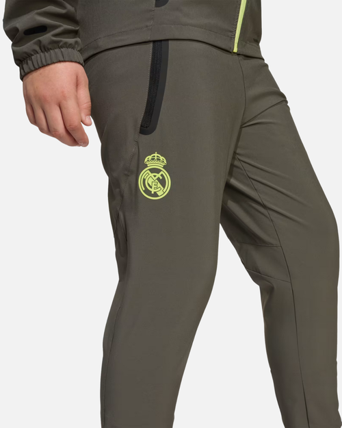 Pantalon Real Madrid Tiro 25 Competition Vis Tech Junior - Vert - Footkorner