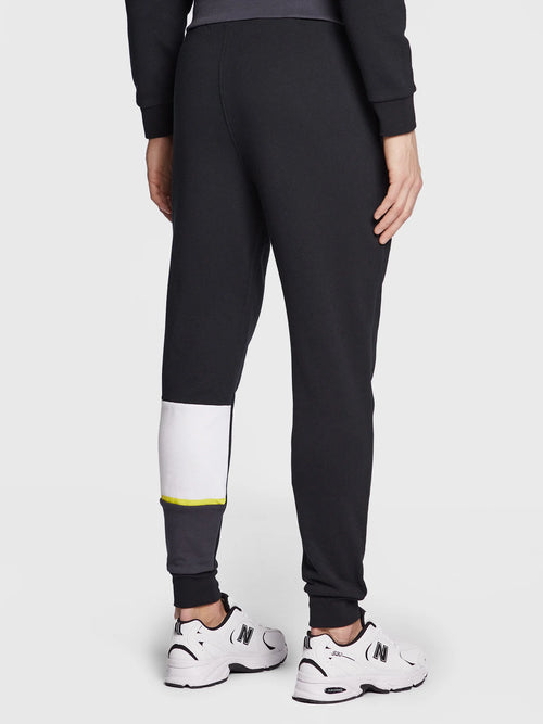 Pantaloni Sergio Tacchini Incastro - Nero/Bianco/Grigio - Footkorner