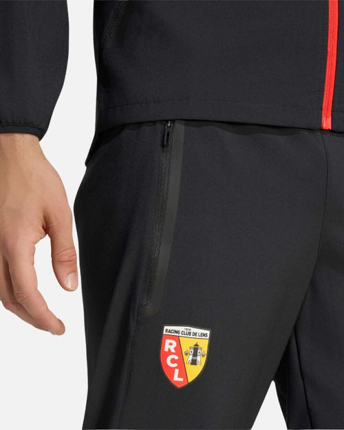 Pantalon survêtement RC Lens Travel - Noir - Footkorner