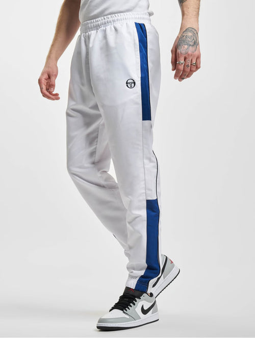 Sergio Tacchini Abita sweatpants - White/Blue - Footkorner