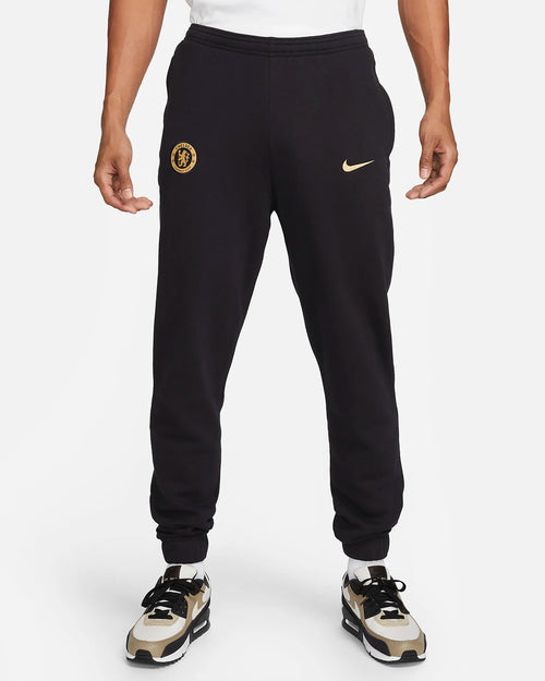 Pantaloni In Pile Chelsea 2023/2024 - Nero/Oro - Footkorner