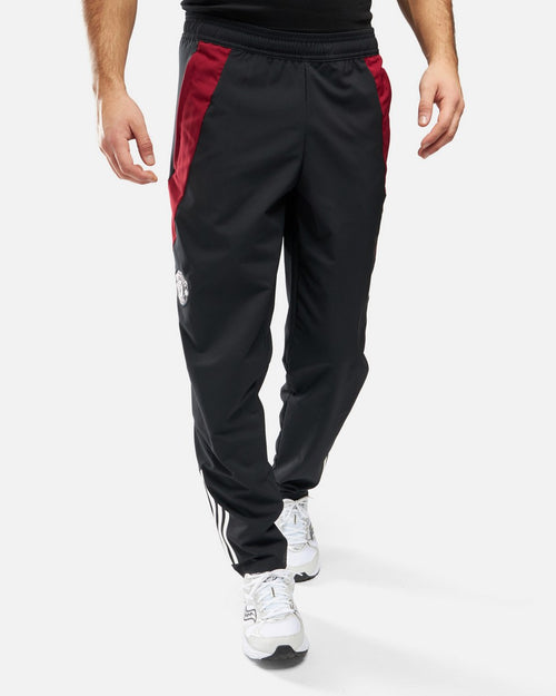 Manchester United 2024/2025 Track Pants - Black/Red - Footkorner