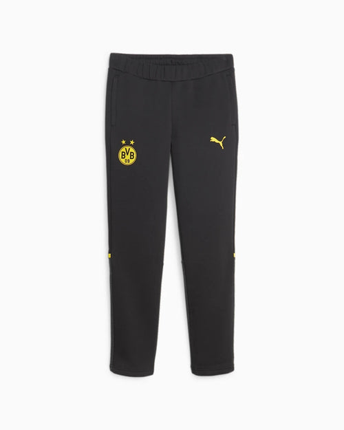 Dortmund Casual Sweatpants - Black/Yellow - Footkorner