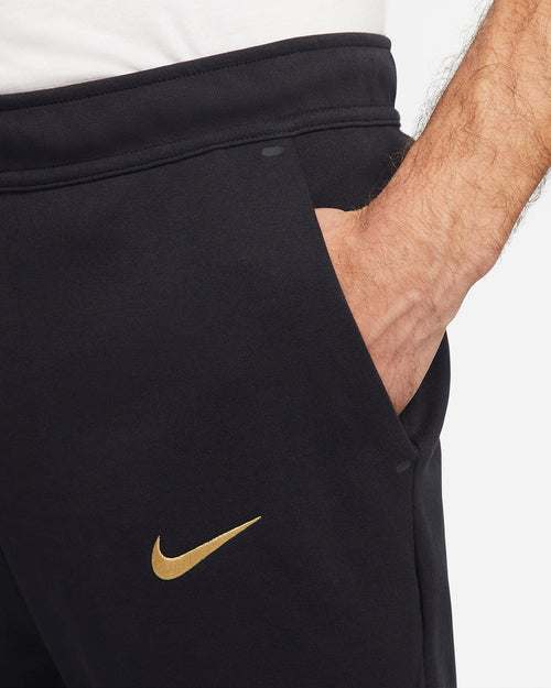Pantalon Chelsea Tech Fleece - Noir/Doré - Footkorner