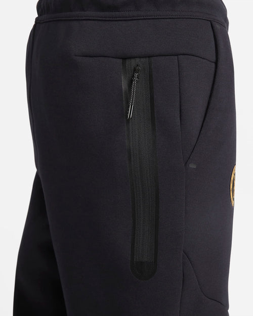 Pantalon Chelsea Tech Fleece - Noir/Doré - Footkorner