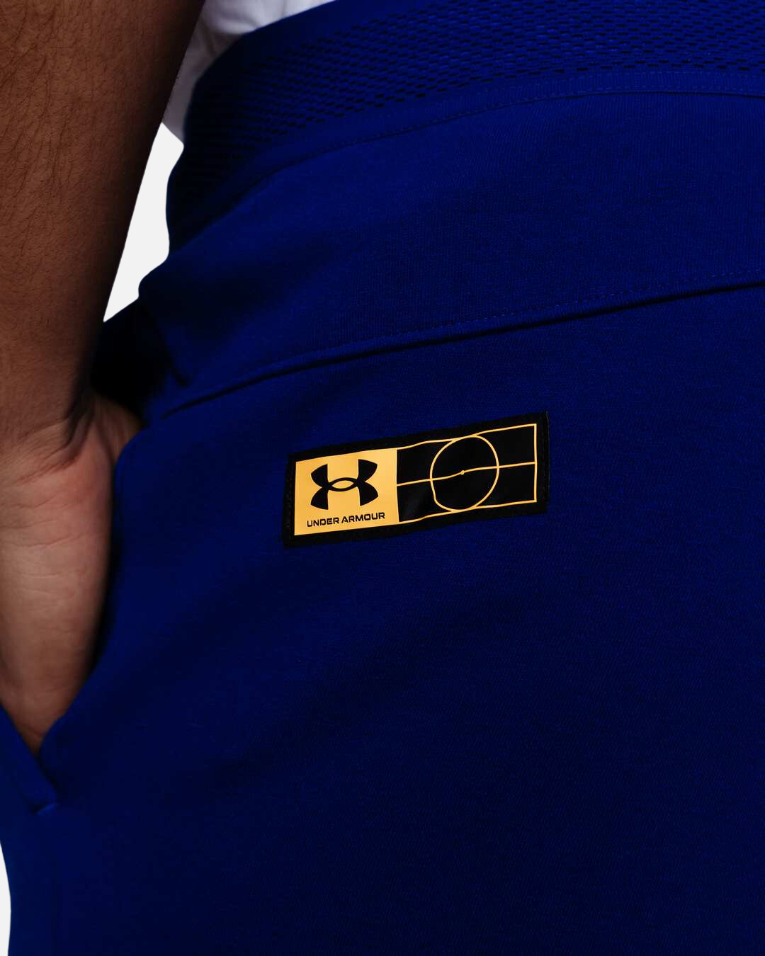 FootkornerUnder Armour Accelerate Hose – Blau/Orange