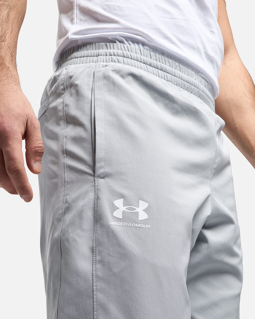 Pantaloni Under Armour Rival Woven - Grigio - Footkorner