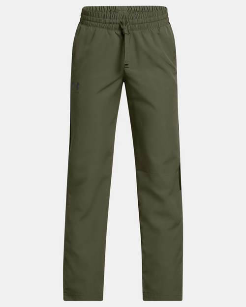 Pantalón Under Armour Rival Woven Junior - Kaki - Footkorner