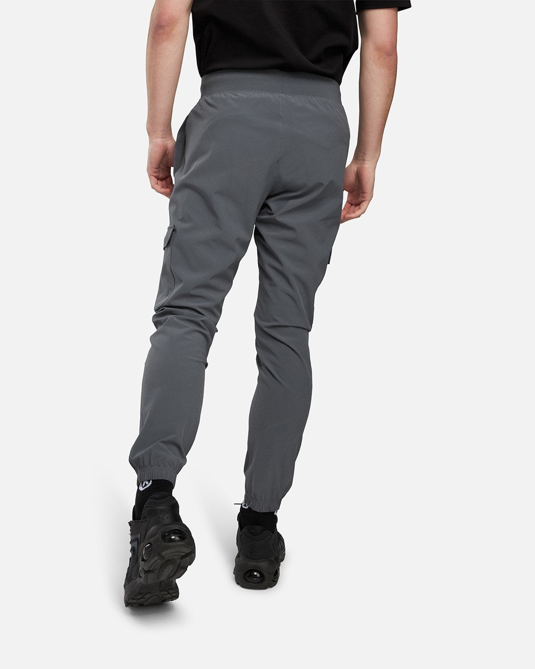 Pantaloni in tessuto elasticizzato Under Armour - Grigio/Nero