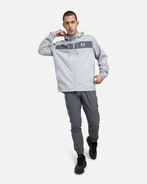 Pantalon Under Armour Stretch Woven – Grau/Schwarz - Footkorner