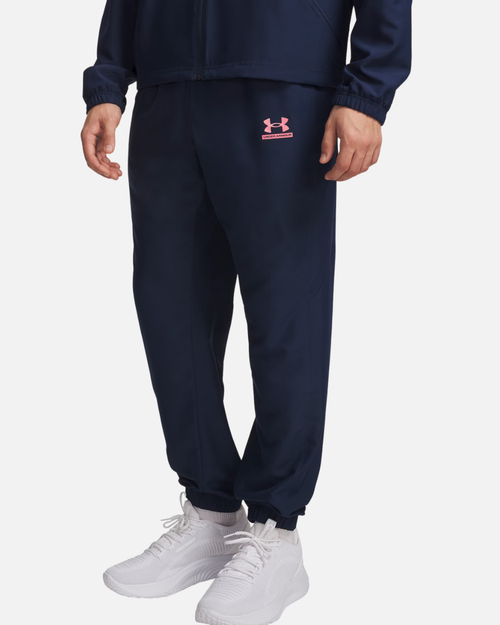 Under Armour Tech Sport Pants - Blue/Pink - Footkorner