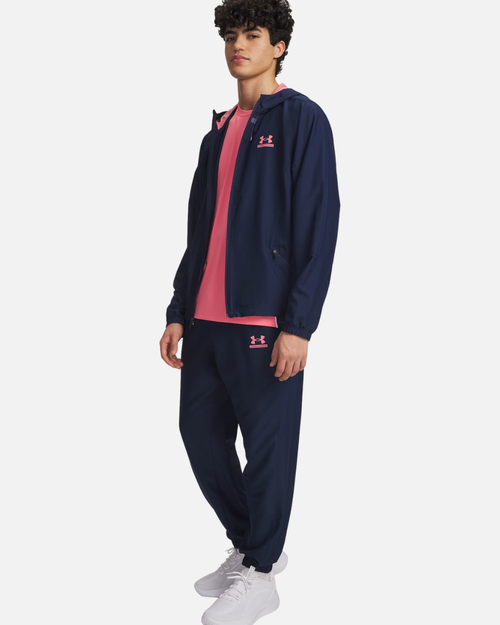 Under Armour Tech Sport Pants - Blue/Pink - Footkorner