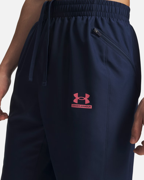 Under Armour Tech Sport Pants - Blue/Pink - Footkorner