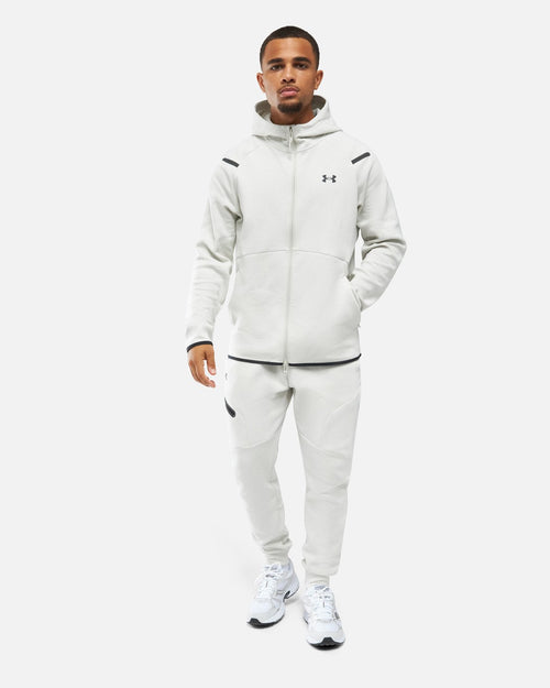 Pantalón Under Armour Unstoppable Fleece - Blanco - Footkorner