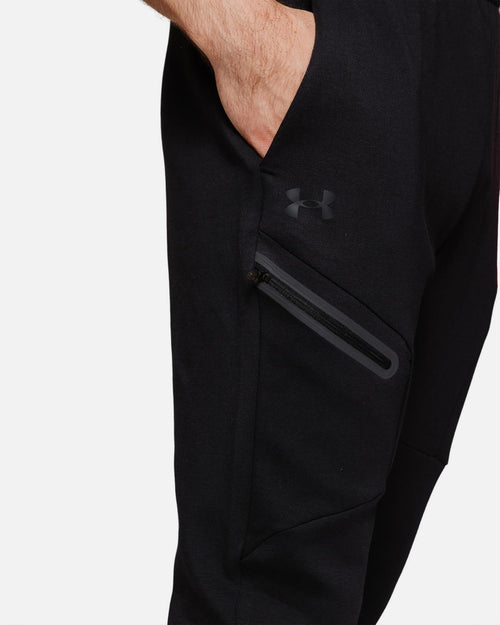 Pantaloni in pile Under Armour Running Unstoppable - Nero - Footkorner