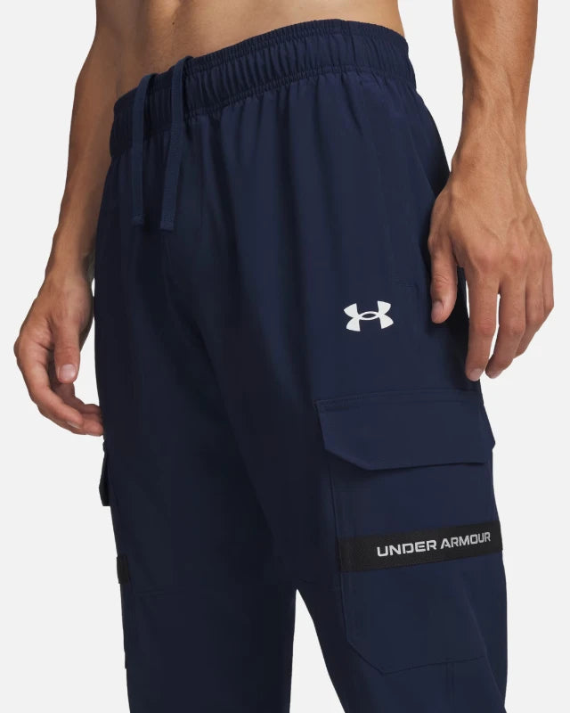 FootkornerPantalon Under Armour Woven Tech Utility - Bleu