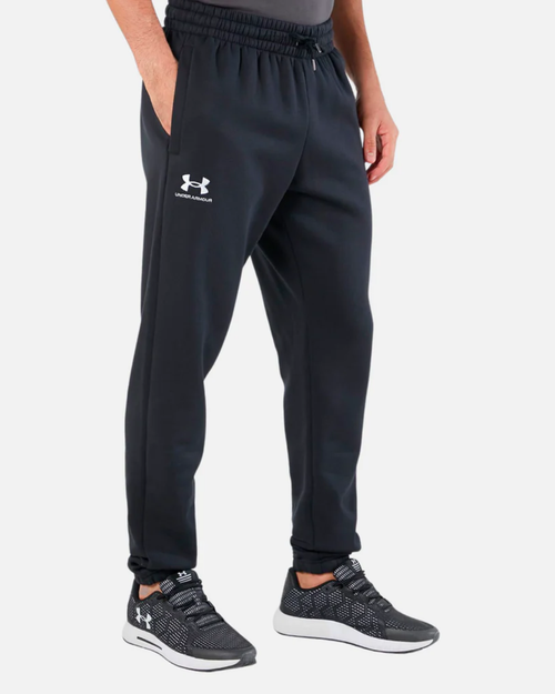 Under Armor Essential Fleece Pants - Black - Footkorner