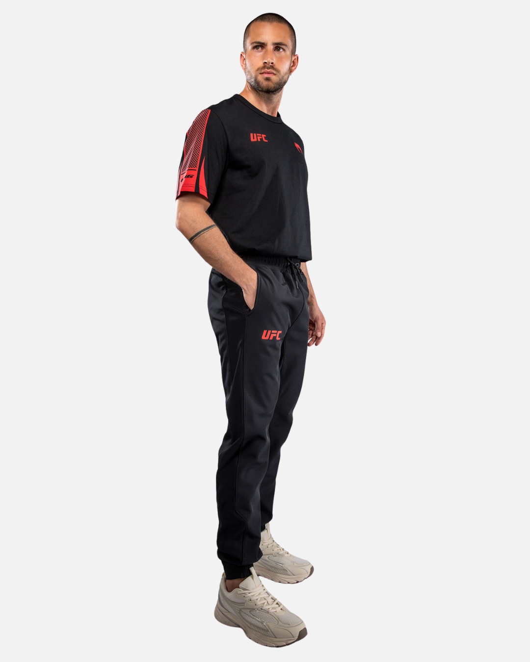 FootkornerPantalon Venum Authentic Fight Week - Noir/Rouge