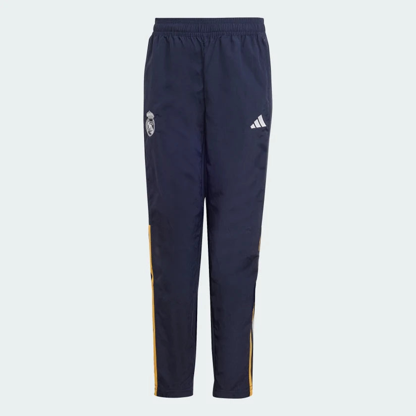Real Madrid 2023/2024 Junior Track Pants - Blue/White/Yellow