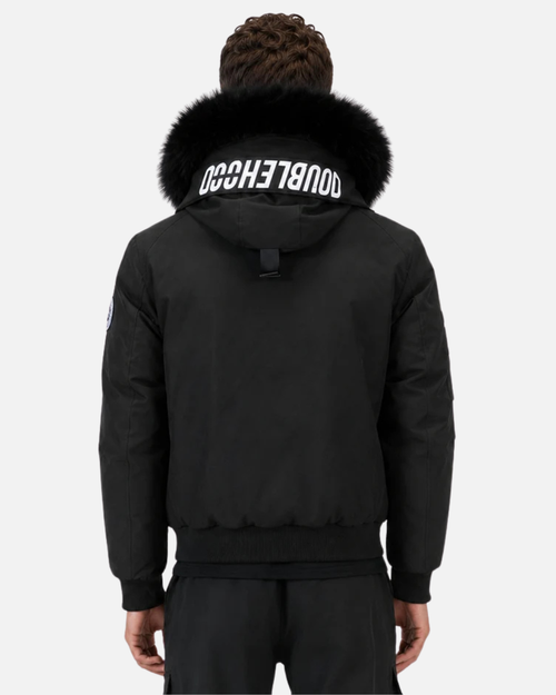 Parka DoubleHood BOOSTER 01 - Noir - Footkorner