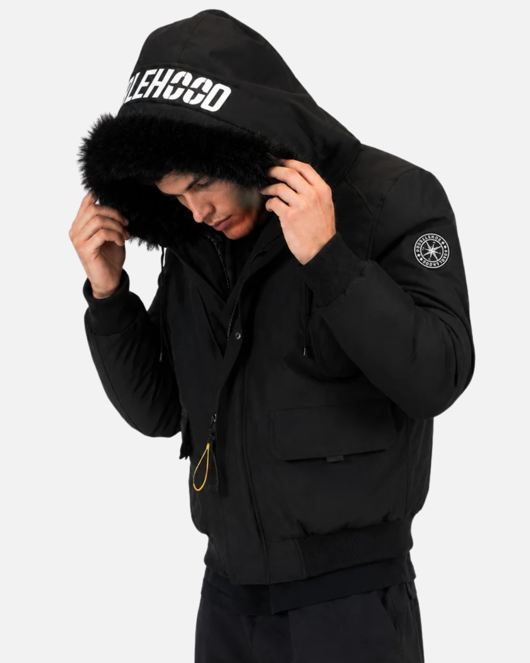 FootkornerParka DoubleHood BOOSTER 01 - Noir
