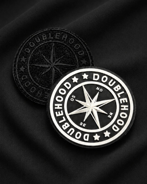 Parka DoubleHood BOOSTER 01 - Noir - Footkorner