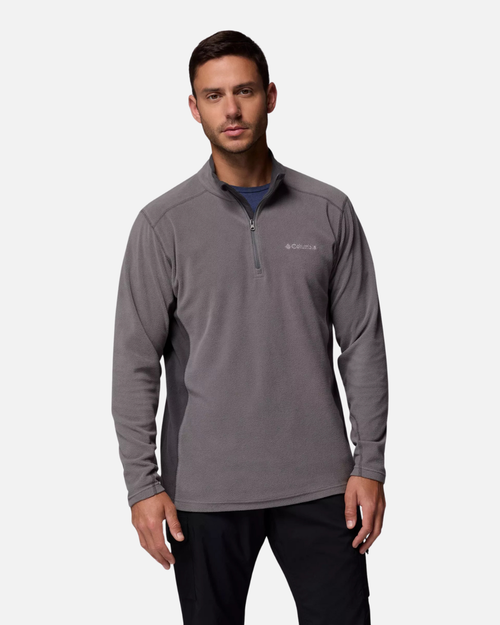 Sweat Polaire Columbia Demi-zip Klamath Range™ II - Gris - Footkorner