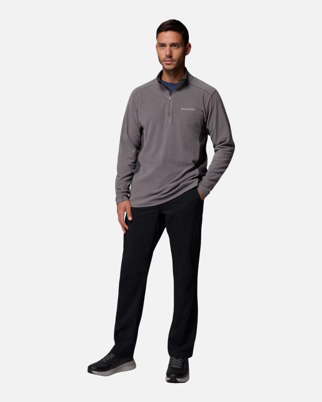 FootkornerSweat Polaire Columbia Demi-zip Klamath Range™ II - Gris