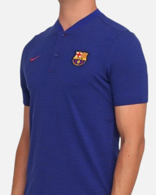 Authentic Grand Slam FC Barcelona Poloshirt - Blau - Footkorner