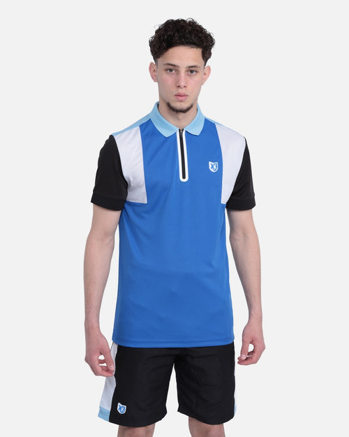 Polo FK Squad - Azul/Blanco/Negro - Footkorner