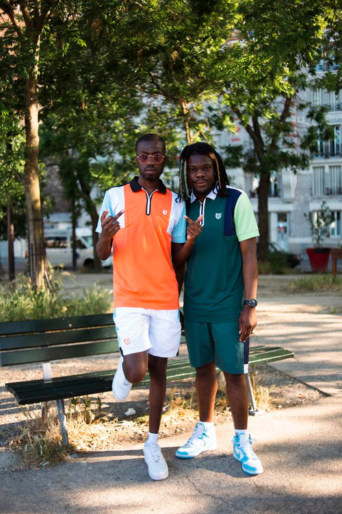 Polo FK Squad - Verde/Azul/Blanco - Footkorner