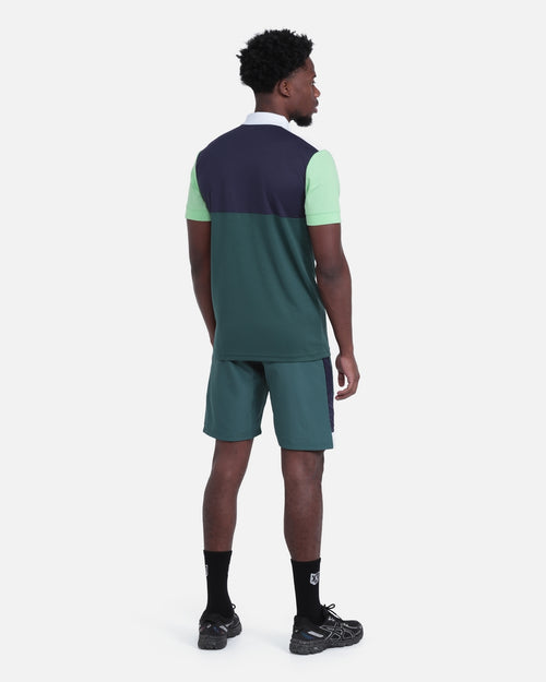 Polo FK Squad - Verde/Azul/Blanco - Footkorner