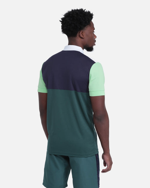 Polo FK Squad - Verde/Azul/Blanco - Footkorner