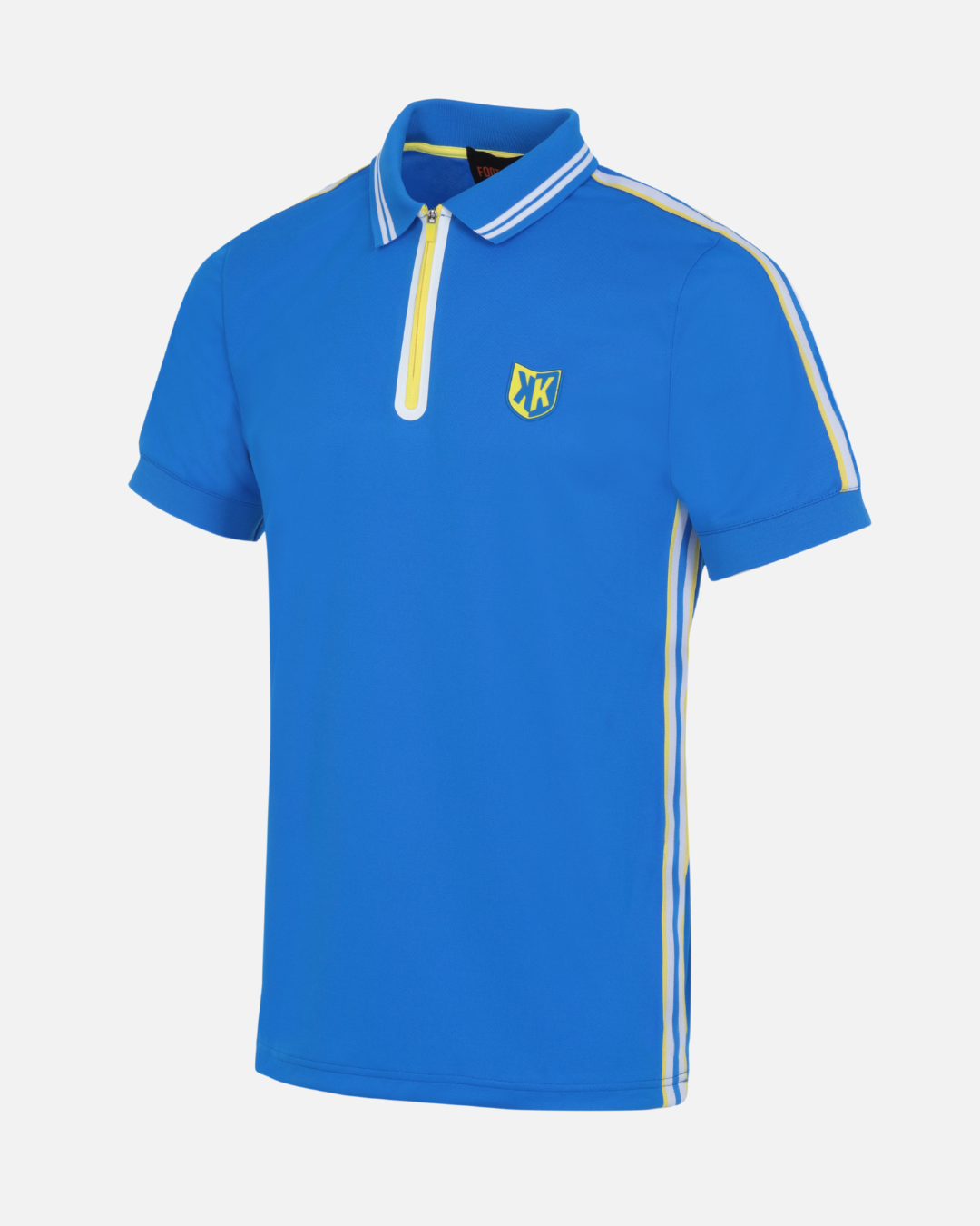 FK Teams Polo Shirt - Royal Blue/White/Yellow 
