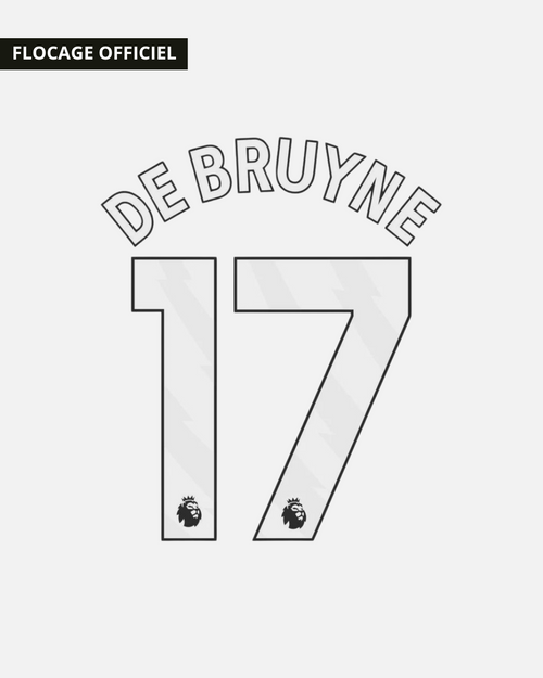 Manchester City Printing Home / Away / Third 2024/2025 - De Bruyne - Footkorner