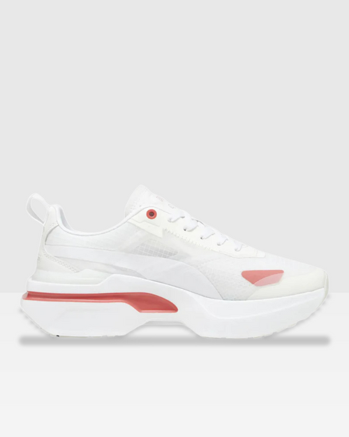 Puma Kosmo Rider - Blanc/Rouge - Footkorner