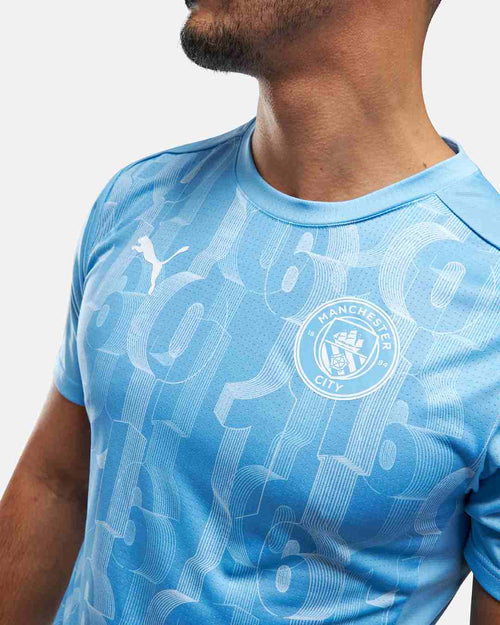 Maillot Pré-Match Manchester City 2024/2025 - Bleu - Footkorner