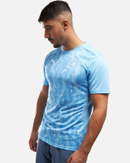 Maillot Pré-Match Manchester City 2024/2025 - Bleu - Footkorner