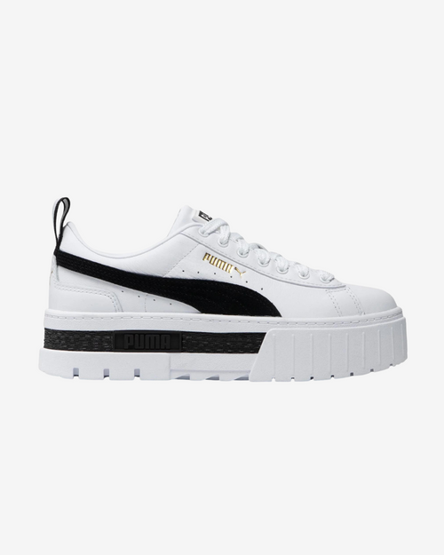 Puma Mayze Lth Donna - Nero/Bianco - Footkorner