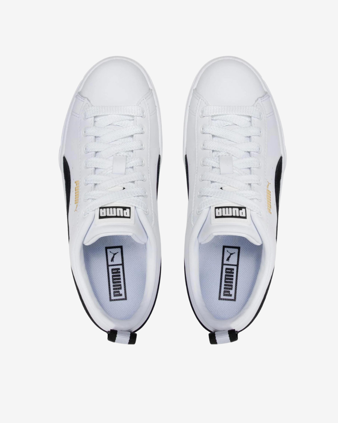 FootkornerPuma Mayze Lth Donna - Nero/Bianco