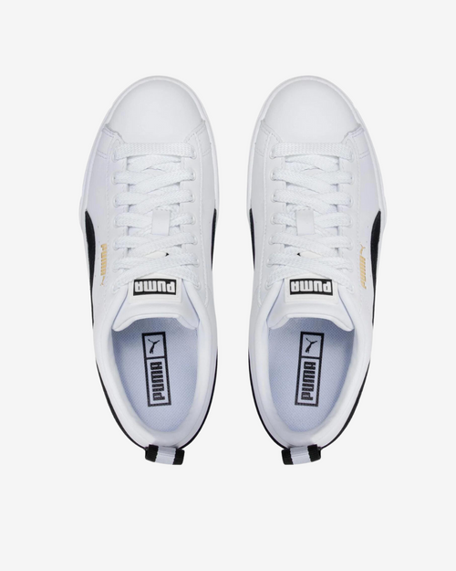 Puma Mayze Lth Donna - Nero/Bianco - Footkorner