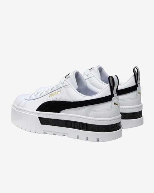 Puma Mayze Lth Donna - Nero/Bianco - Footkorner