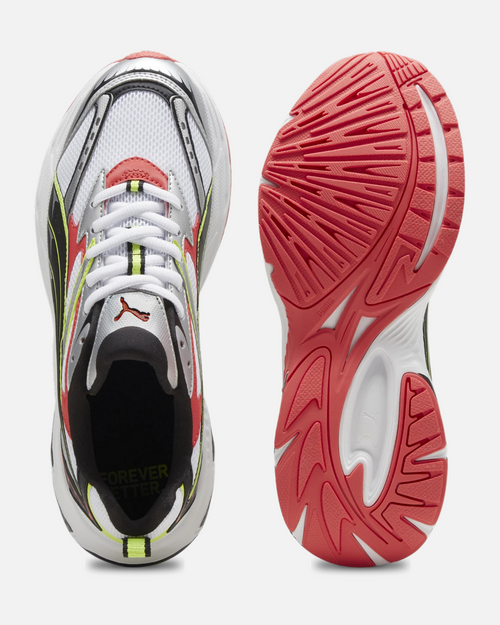 Puma Morphic - Blanco/Negro/Rosa - Footkorner