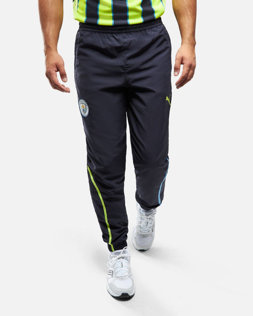 Pantalon de survêtement Manchester City 2024/2025 - Bleu/Jaune - Footkorner