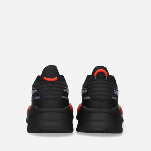Puma RS-X Geek - Black/Grey/Orange - Footkorner