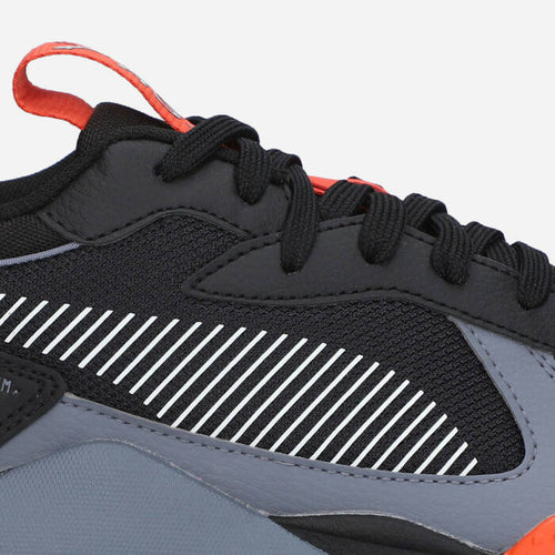 Puma RS-X Geek - Black/Grey/Orange - Footkorner