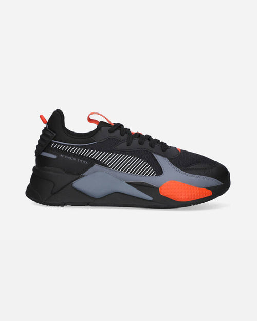 Puma RS-X Geek - Black/Grey/Orange - Footkorner