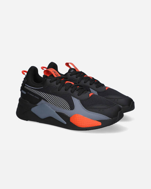 Puma RS-X Geek - Black/Grey/Orange - Footkorner